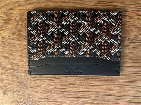 goyard card holder prices|goyard saint sulpice retail price.